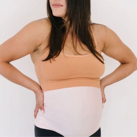 NWOT Bao Bei Body (LoveSteady) Adore Maternity & Nursing Birth Bralette Clay - Picture 1 of 13